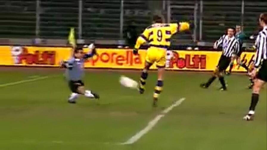 #136 – Juventus-Parma: il tacco magico di Hernan Crespo